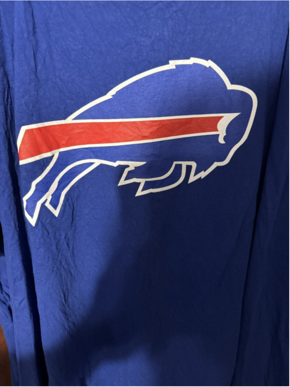 Buffalo Bills Josh Allen #17 Blue Fanatics T-Shirt Men Size 3XL - Picture 7 of 17